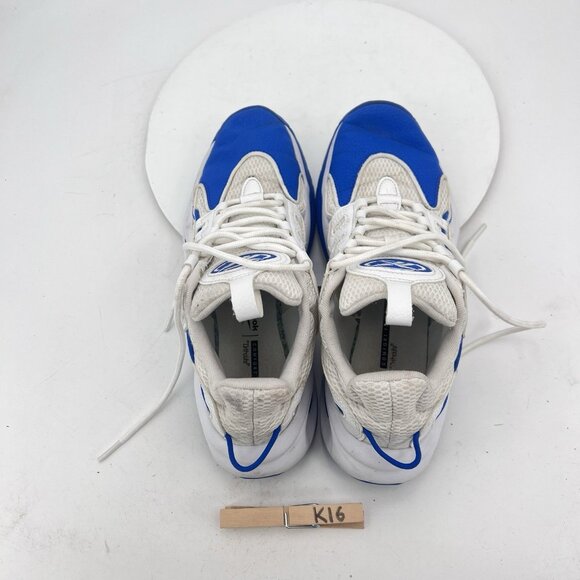 Reebok Solution Mid Allen Iverson Men Size 8 Electic Blue White Basketball Shoes - Picture 9 of 10